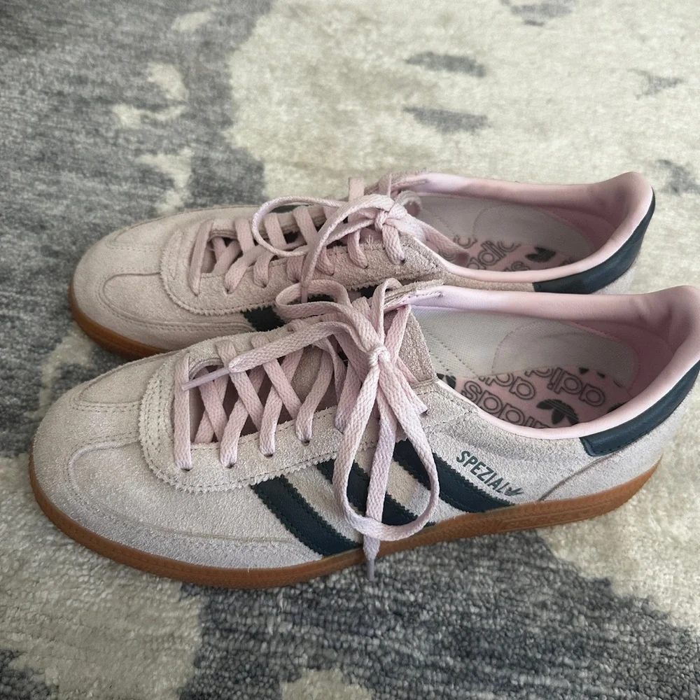 adidas Spezial Pink and Black Sneakers - Picture 1 of 5